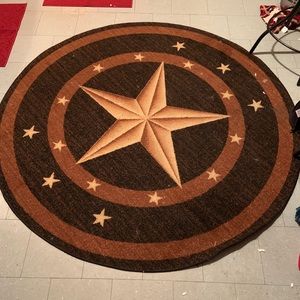 Star area rug